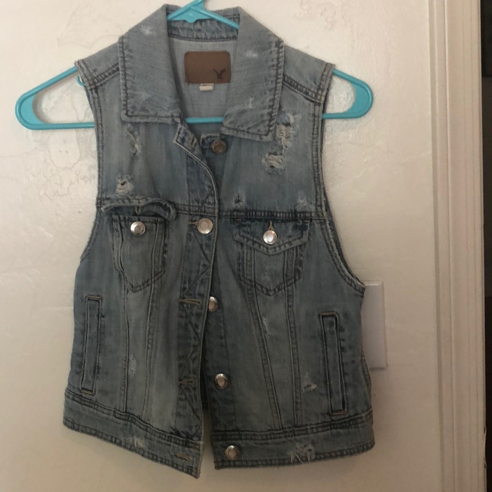 Denim vest